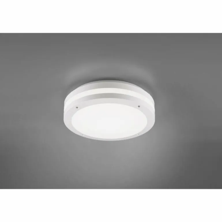 Plafonnier Trio Piave LED Blanc, 1 lumière, Détecteur de mouvement