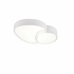 Plafonnier Trio RISE LED Blanc, 1 lumière, Télécommandes
