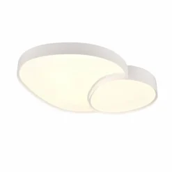 Plafonnier Trio RISE LED Blanc, 1 lumière, Télécommandes