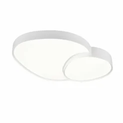 Plafonnier Trio RISE LED Blanc, 1 lumière, Télécommandes