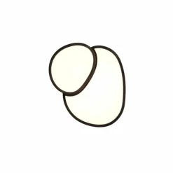 Plafonnier Trio RISE LED Noir, 1 lumière, Télécommandes