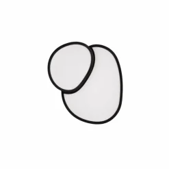 Plafonnier Trio RISE LED Noir, 1 lumière, Télécommandes