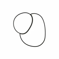 Plafonnier Trio RISE LED Noir, 1 lumière, Télécommandes