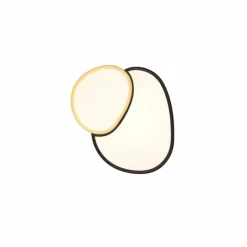 Plafonnier Trio RISE LED Noir doré, 1 lumière, Télécommandes