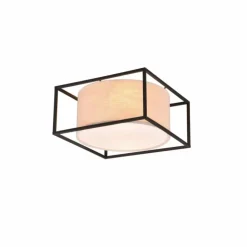 Plafonnier Trio Ross Noir, 2 lumières