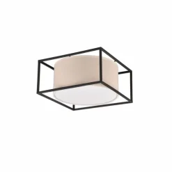 Plafonnier Trio Ross Noir, 2 lumières