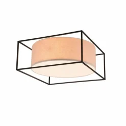 Plafonnier Trio Ross Noir, 3 lumières