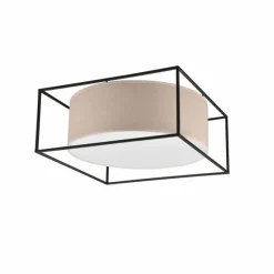 Plafonnier Trio Ross Noir, 3 lumières