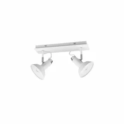 Plafonnier Trio Roxie Blanc, 2 lumières
