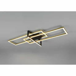 Plafonnier Trio Salinas LED Noir, 1 lumière