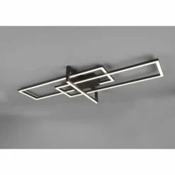 Plafonnier Trio Salinas LED Noir, 1 lumière