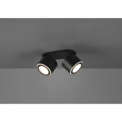 Plafonnier Trio Taurus LED Noir, 4 lumières
