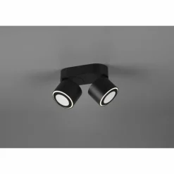 Plafonnier Trio Taurus LED Noir, 4 lumières