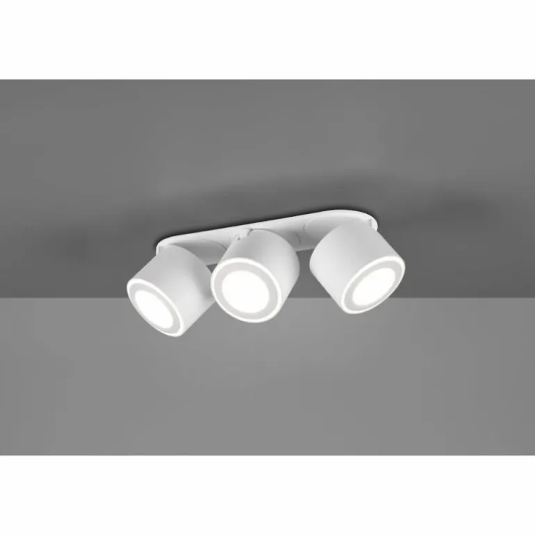Plafonnier Trio Taurus LED Blanc, 6 lumières