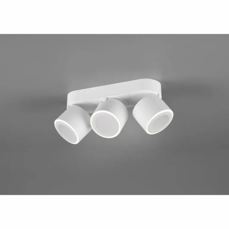 Plafonnier Trio Taurus LED Blanc, 6 lumières