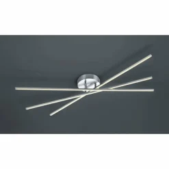 Plafonnier Trio TIRIAC LED Nickel mat, 3 lumières