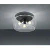 Plafonnier Trio Valente LED Anthracite, 3 lumières