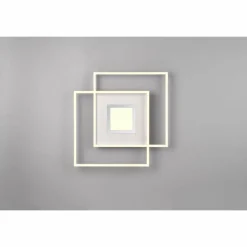 Plafonnier Trio Via LED Blanc, 1 lumière, Télécommandes