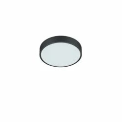 Plafonnier Trio Waco LED Noir, 1 lumière