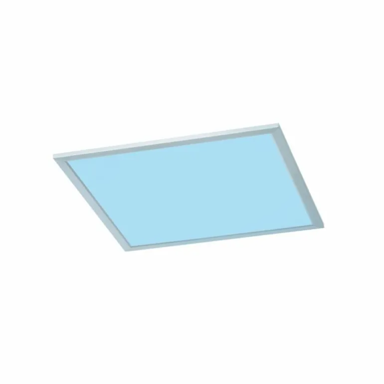 Plafonnier Trio WIZ GRIFFIN LED Nickel mat, 1 lumière, Télécommandes, Changeur de couleurs