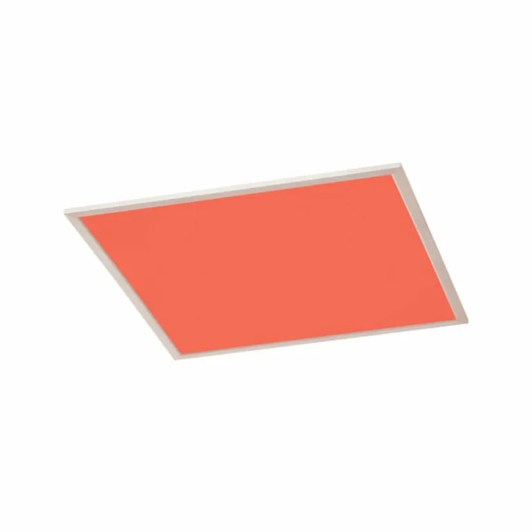 Plafonnier Trio WIZ GRIFFIN LED Nickel mat, 1 lumière, Télécommandes, Changeur de couleurs