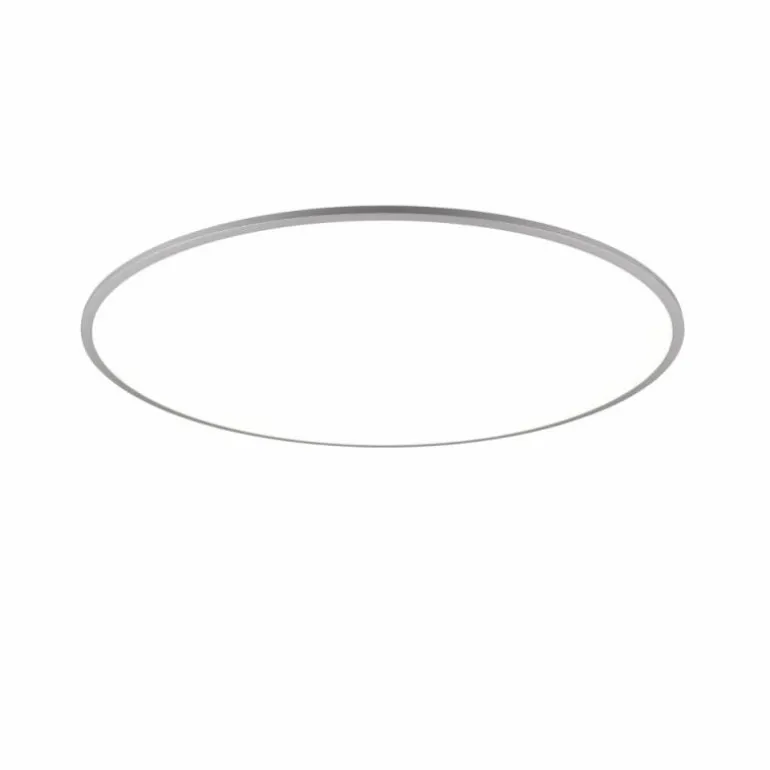 Plafonnier Trio YUMA LED Titane, 1 lumière, Télécommandes