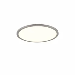 Plafonnier Trio YUMA LED Titane, 2 lumières, Télécommandes, Changeur de couleurs