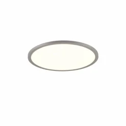 Plafonnier Trio YUMA LED Titane, 2 lumières, Télécommandes, Changeur de couleurs