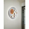 Plafonnier Trio Zodiac LED Aluminium brossé, Or, 1 lumière