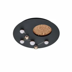 Plafonnier Trio Zodiac LED Or, Noir, 1 lumière