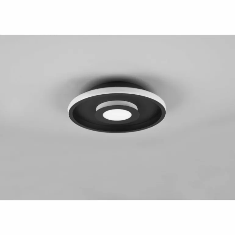 Plafonnier Trio-Leuchten Ascari LED Noir, 1 lumière
