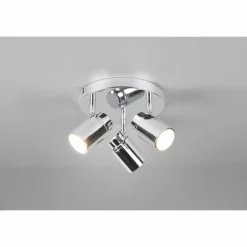 Plafonnier Trio-Leuchten Angelo Chrome, 3 lumières
