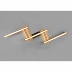 Plafonnier Trio-Leuchten Bellari LED Brun, 1 lumière, Télécommandes