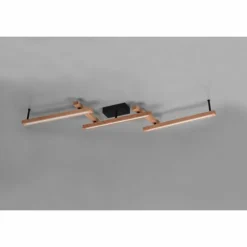 Plafonnier Trio-Leuchten Bellari LED Brun, 1 lumière, Télécommandes