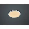 Plafonnier Trio-Leuchten Cinzia LED Chrome, 1 lumière