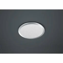 Plafonnier Trio-Leuchten Cinzia LED Chrome, 1 lumière