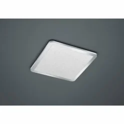 Plafonnier Trio-Leuchten Cinzia LED Chrome, 1 lumière