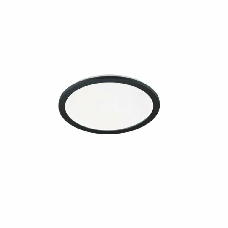 Plafonnier Trio-Leuchten Camilla LED Noir, 1 lumière