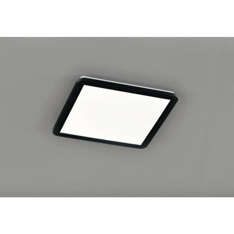 Plafonnier Trio-Leuchten Camilla LED Noir, 1 lumière