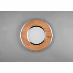 Plafonnier Trio-Leuchten Deacon LED Brun, 1 lumière