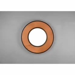 Plafonnier Trio-Leuchten Deacon LED Brun, 1 lumière