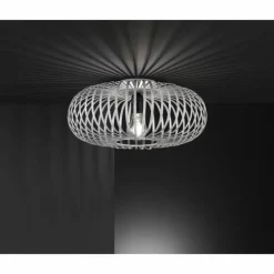 Plafonnier Trio-Leuchten Johann Gris, 1 lumière