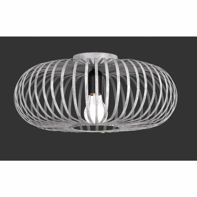 Plafonnier Trio-Leuchten Johann Gris, 1 lumière