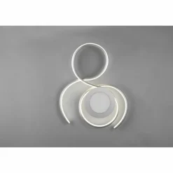 Plafonnier Trio-Leuchten Jive LED Nickel mat, 1 lumière, Télécommandes