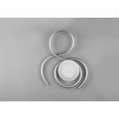 Plafonnier Trio-Leuchten Jive LED Nickel mat, 1 lumière, Télécommandes