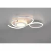 Plafonnier Trio-Leuchten Jive LED Blanc, 1 lumière, Télécommandes