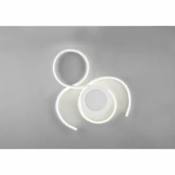 Plafonnier Trio-Leuchten Jive LED Blanc, 1 lumière, Télécommandes