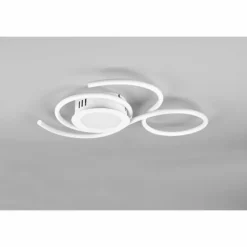 Plafonnier Trio-Leuchten Jive LED Blanc, 1 lumière, Télécommandes
