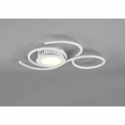 Plafonnier Trio-Leuchten Jive LED Blanc, 1 lumière, Télécommandes
