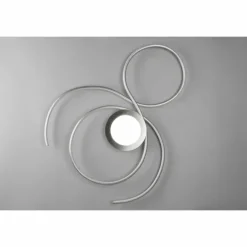 Plafonnier Trio-Leuchten Jive LED Nickel mat, 1 lumière